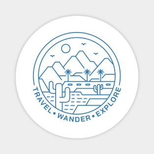 Travel Wander Explore 1 Magnet